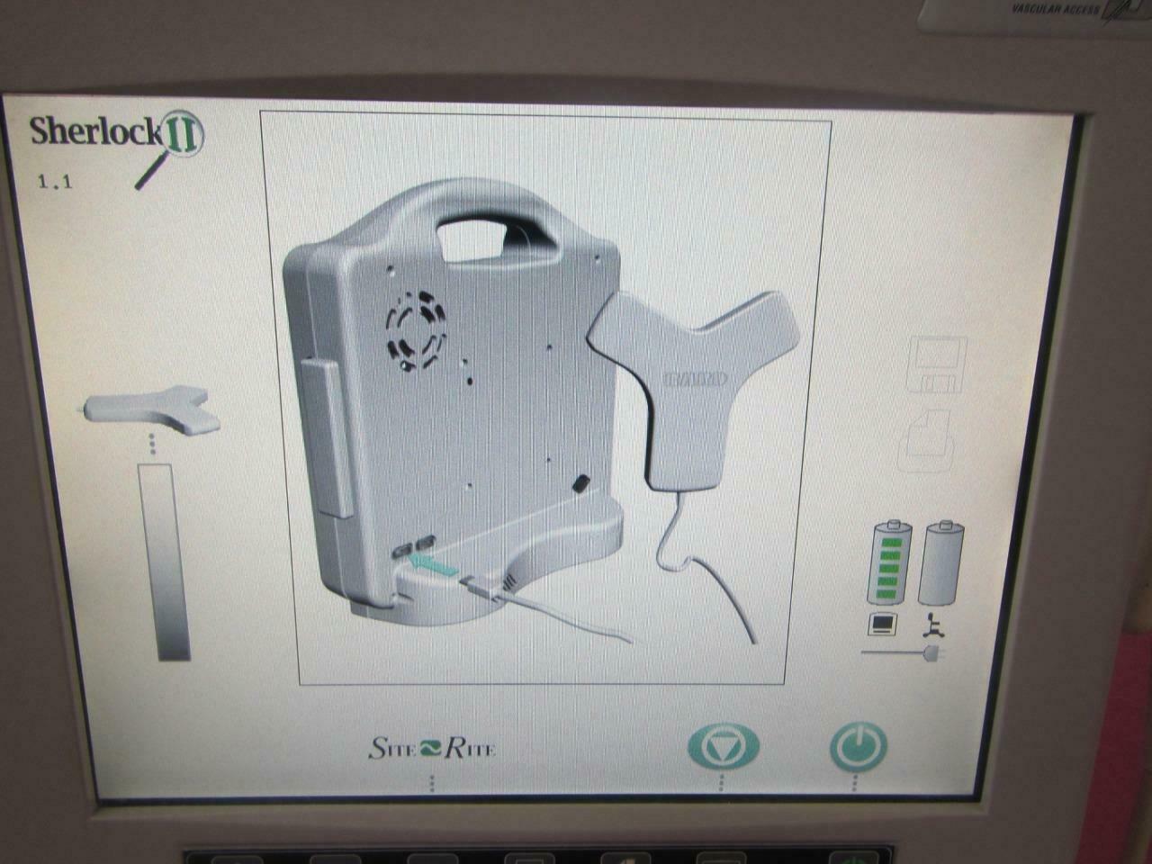 Bard Site Rite 5 Ultrasound Machine, Vascular Access Probe, Sherlock 2 Software DIAGNOSTIC ULTRASOUND MACHINES FOR SALE