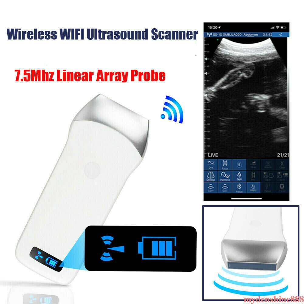 Portable Handheld WIFI Wireless Ultrasound Scanner Machine System Linear Probe DIAGNOSTIC ULTRASOUND MACHINES FOR SALE