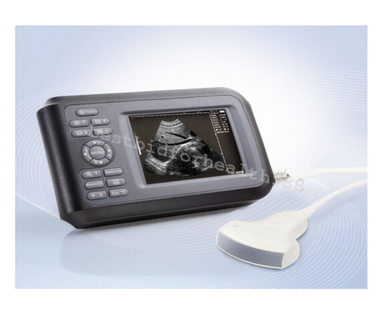 DHL 5.5 Inch Handscan Ultrasound Scanner LCD Machine with Convex,Linear probe DIAGNOSTIC ULTRASOUND MACHINES FOR SALE