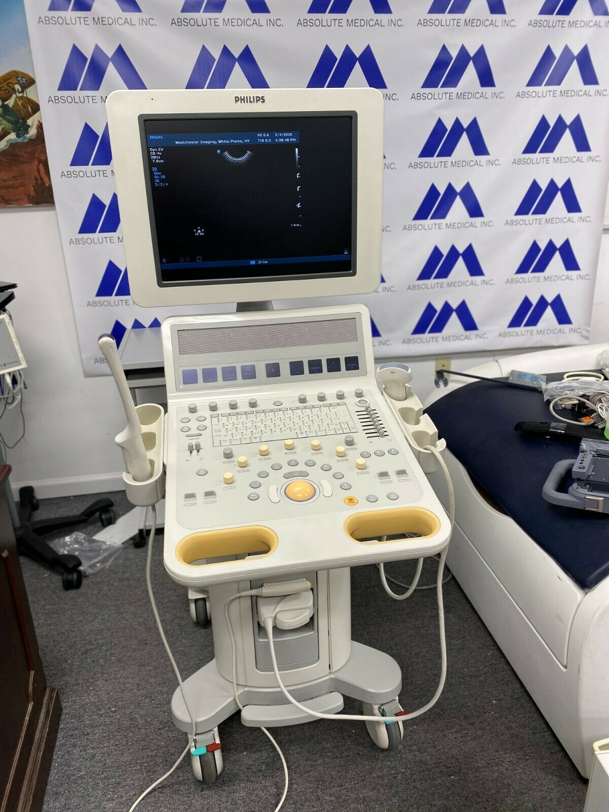 PHILLIPS HD-15 Ultrasound Machine DIAGNOSTIC ULTRASOUND MACHINES FOR SALE