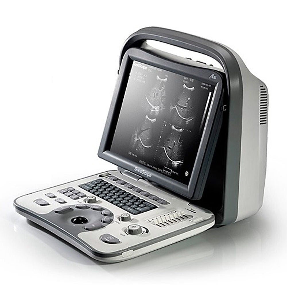 NEW! SonoScape A6 Portable Ultrasound Scanner Machine System + Laptop Style DIAGNOSTIC ULTRASOUND MACHINES FOR SALE