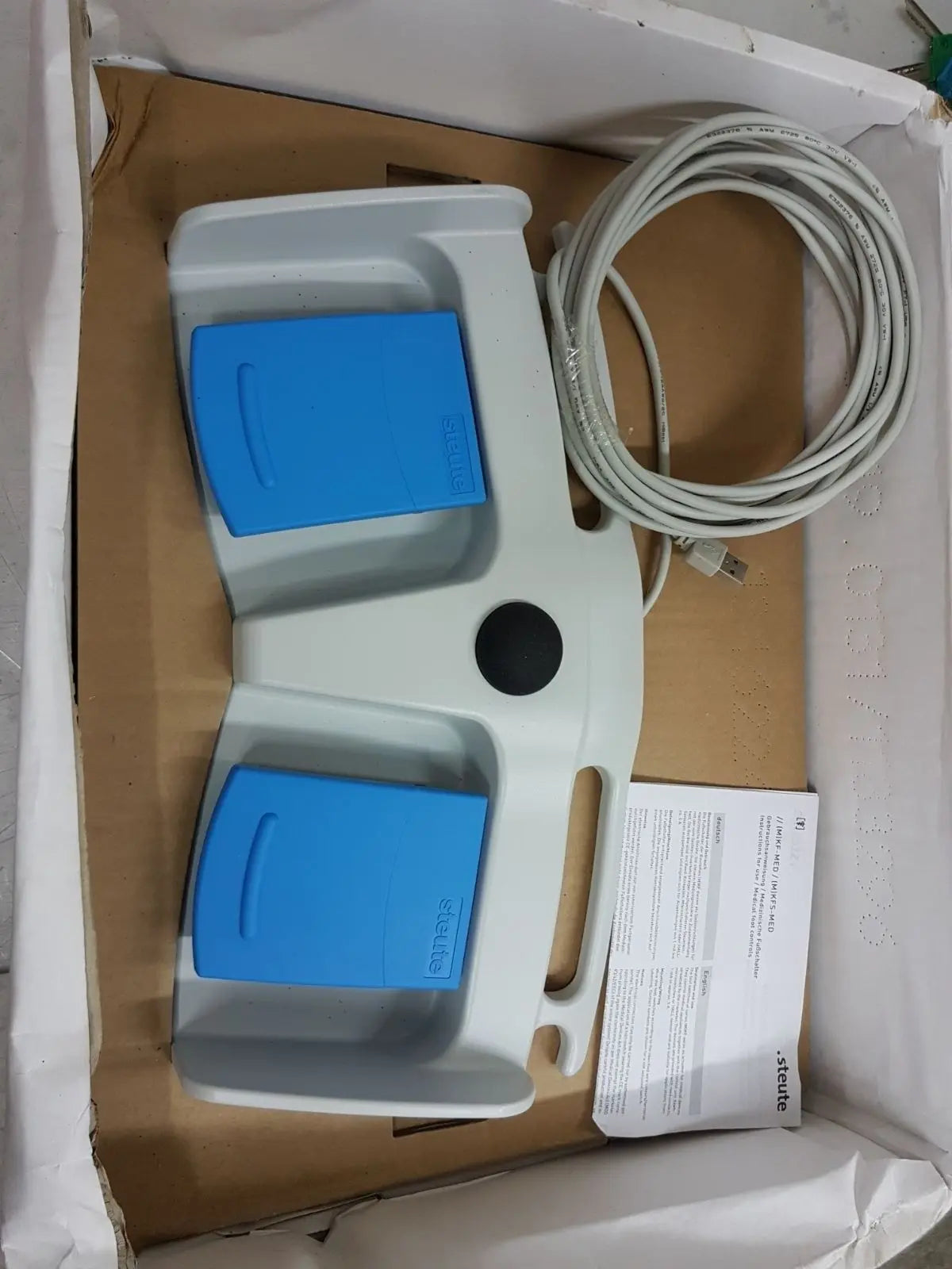 GE Vivid i/q/e S6 S5 Ultrasound Foot Pedal Color H41642LS 5151236 DIAGNOSTIC ULTRASOUND MACHINES FOR SALE