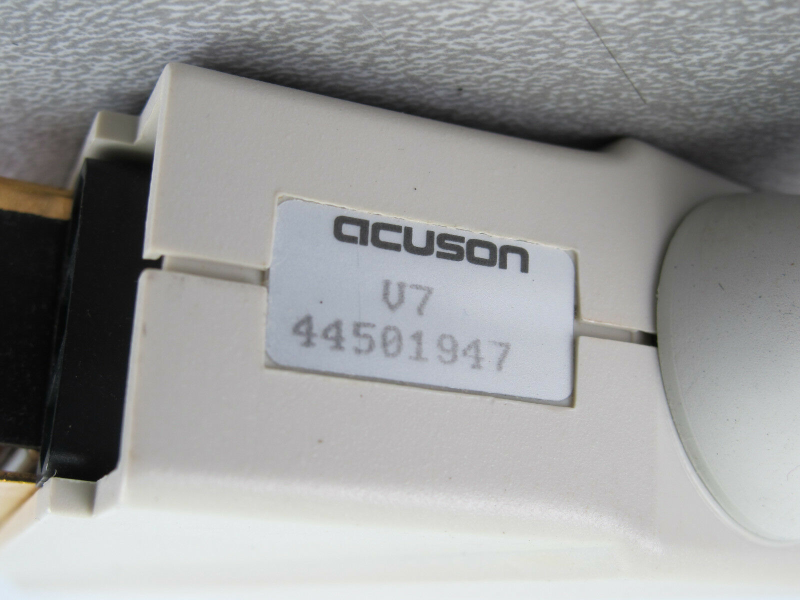 ACUSON 7 ULTRASOUND TRANSDUCER PROBE V7 Needle Guide DIAGNOSTIC ULTRASOUND MACHINES FOR SALE