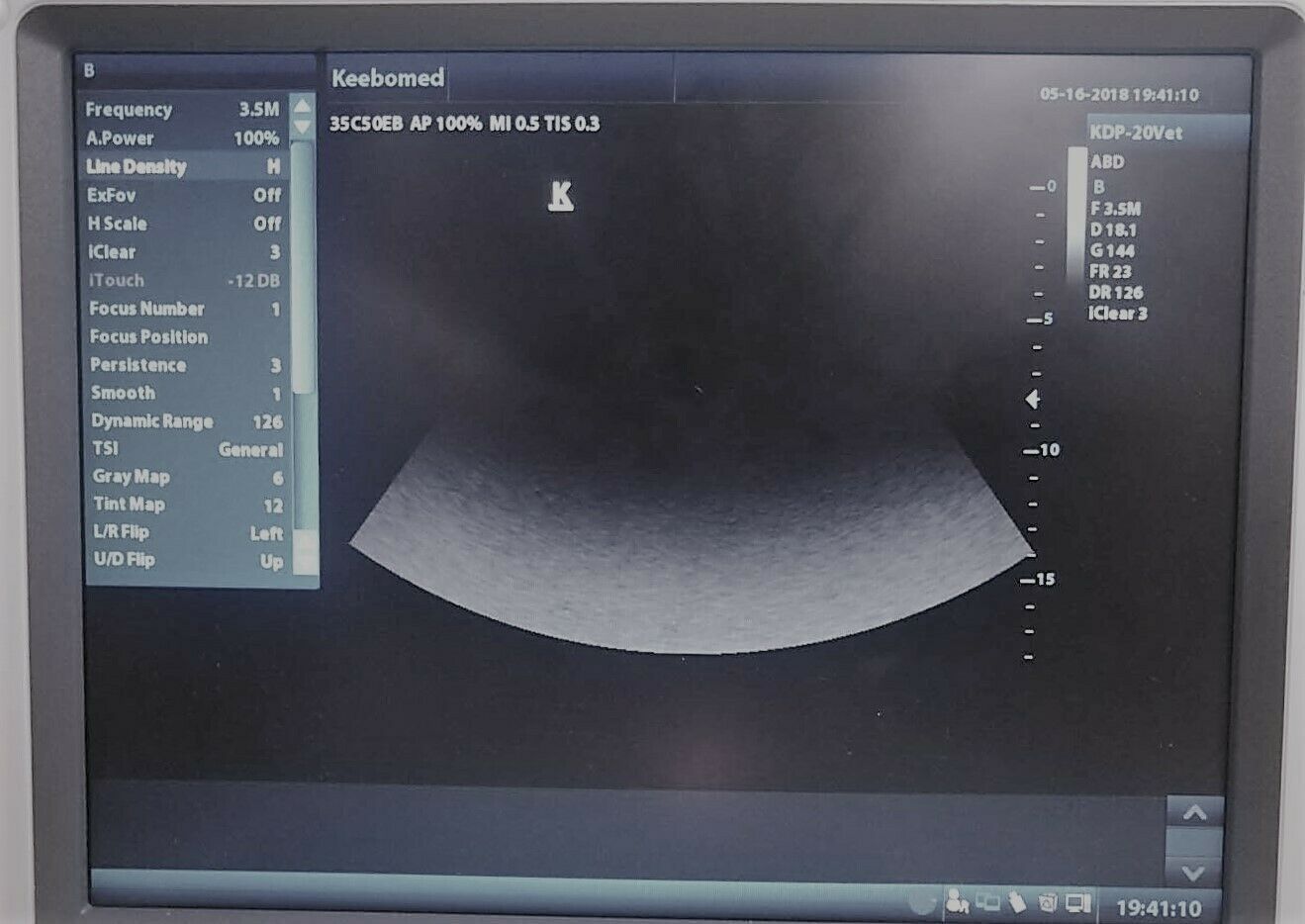 Pigs/Goats - Veterinary Ultrasound K-DP-20Vet & Micro-Convex Probe 35C20EA DIAGNOSTIC ULTRASOUND MACHINES FOR SALE