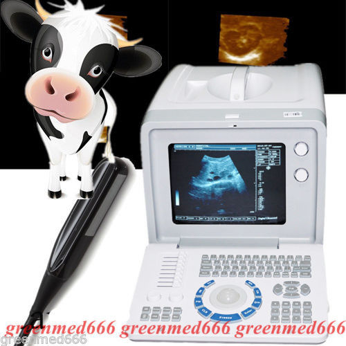 New Veterinary Ultrasound Scanner System+Trans-Rectal Probe Animal 3D Check Best DIAGNOSTIC ULTRASOUND MACHINES FOR SALE