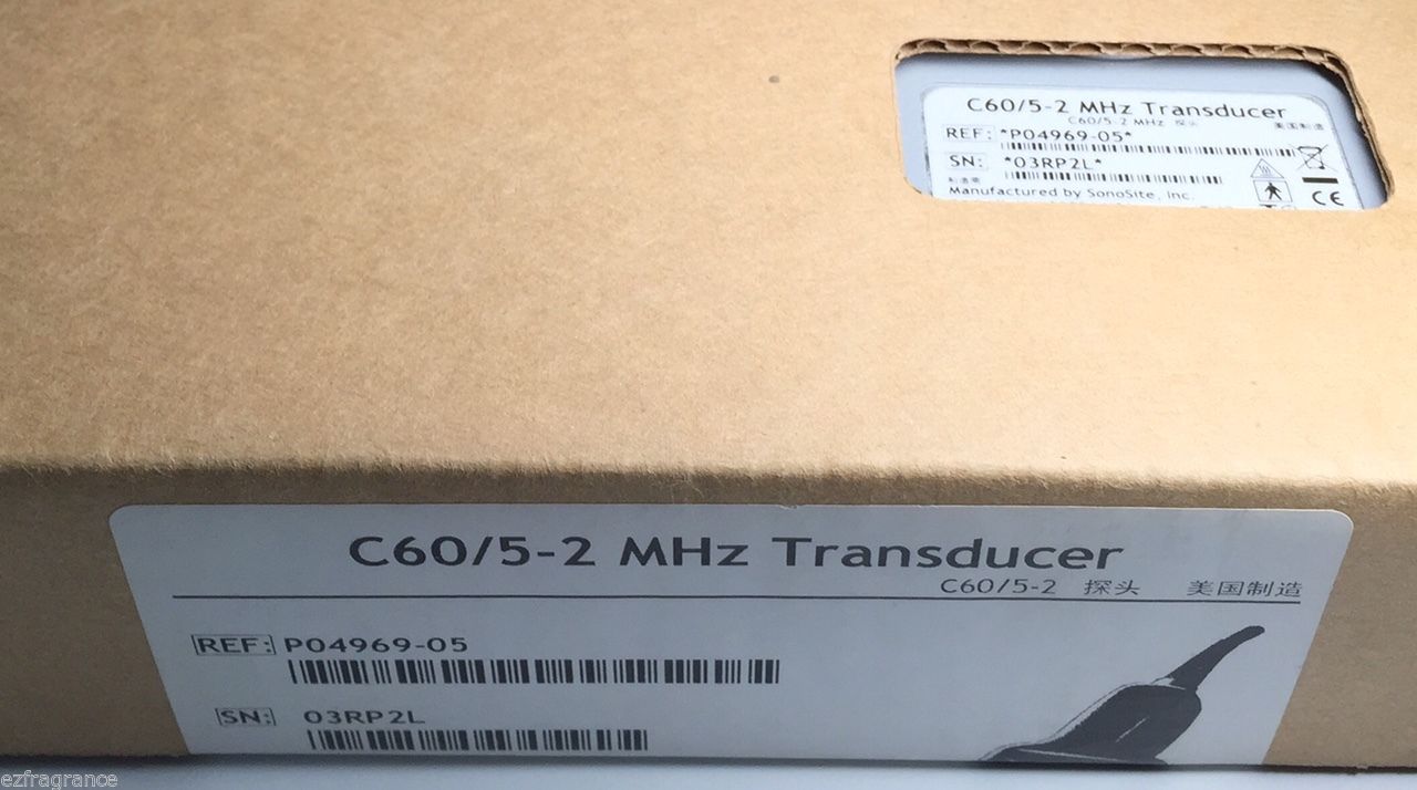 SONOSITE C60/5-2 MHZ ULTRASOUND Convex Array Transducer REF#P04969-05 New in BOX DIAGNOSTIC ULTRASOUND MACHINES FOR SALE