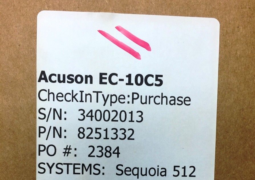 Siemens Acuson EC-10C5 Ultrasound Transducer Probe DIAGNOSTIC ULTRASOUND MACHINES FOR SALE