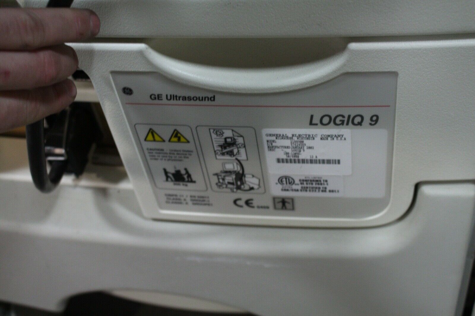 GE Logiq 9 Ultrasound WORKING DIAGNOSTIC ULTRASOUND MACHINES FOR SALE