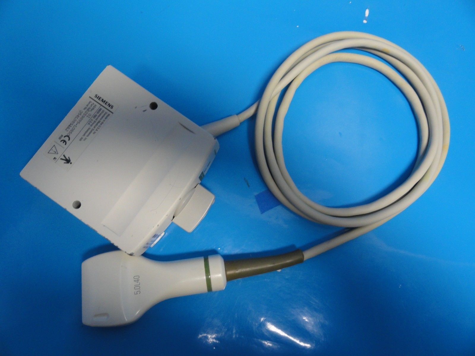 Siemens 5.0L40 P/N 5259895 Ultrasound Transducer for Sonoline Elegra (10383) DIAGNOSTIC ULTRASOUND MACHINES FOR SALE