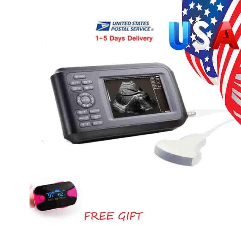 Hot Sale USA 5.5'' Handscan Digital LCD System Ultrasound Scanner W Convex Probe 190891409539 DIAGNOSTIC ULTRASOUND MACHINES FOR SALE