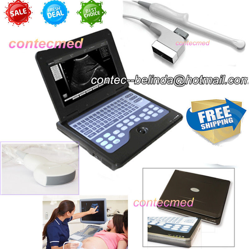 CE Portable Ultrasound Scanner Machine Laptop Diagnostic System(4 Probes Option) DIAGNOSTIC ULTRASOUND MACHINES FOR SALE