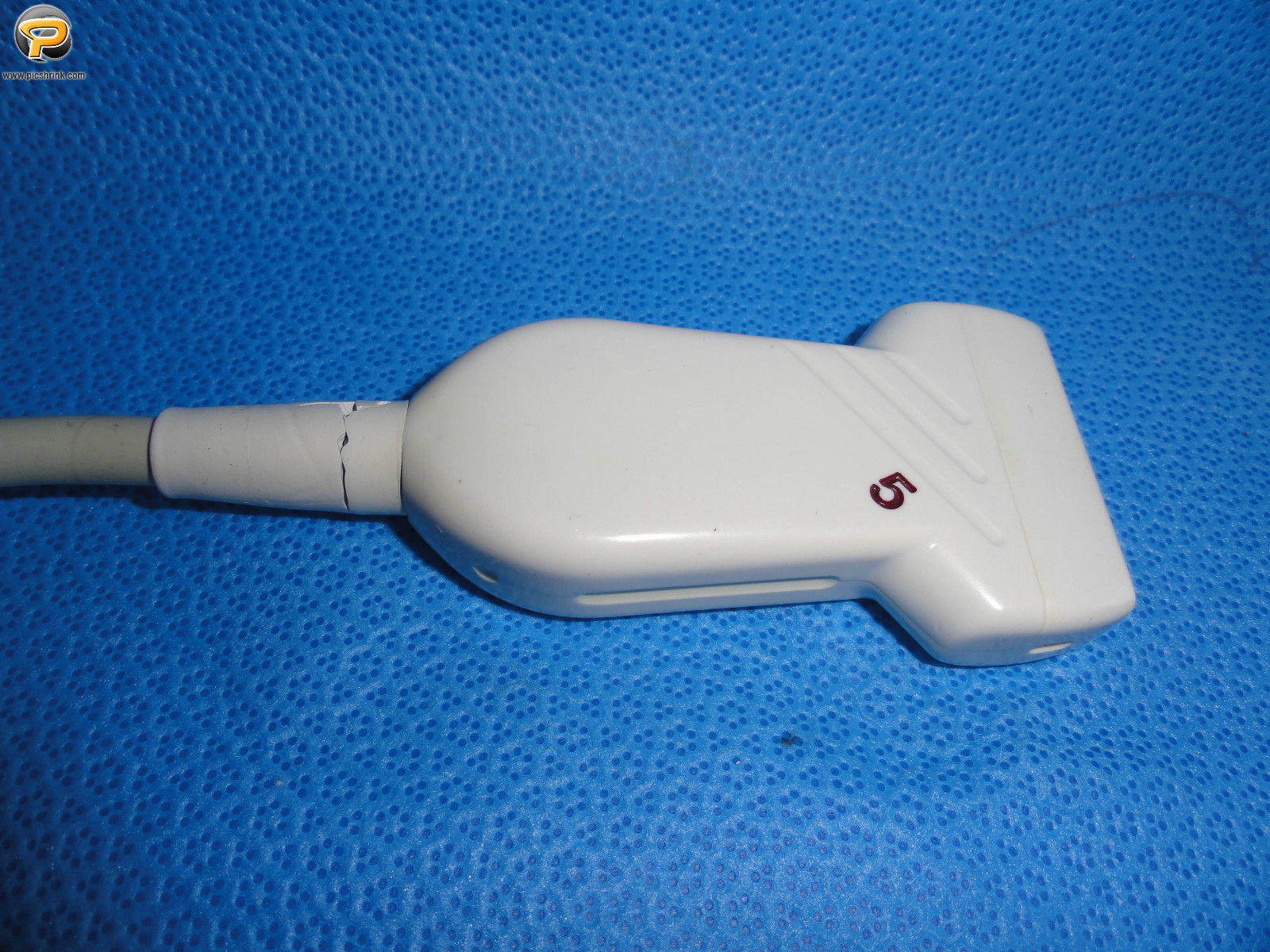 Acuson 5 Needle Guide L 5 P/N 45443 Ultrasound Probe for 128XP-10 & Aspen (3473) DIAGNOSTIC ULTRASOUND MACHINES FOR SALE