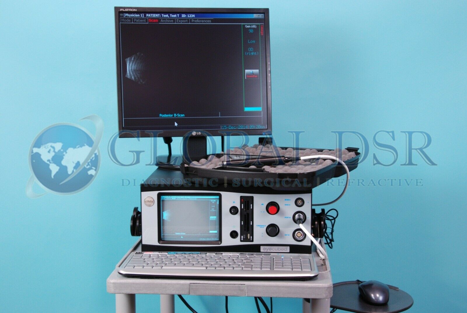 Ellex Eye Cubed Ultrasound B-Scan Module Version 3 DIAGNOSTIC ULTRASOUND MACHINES FOR SALE