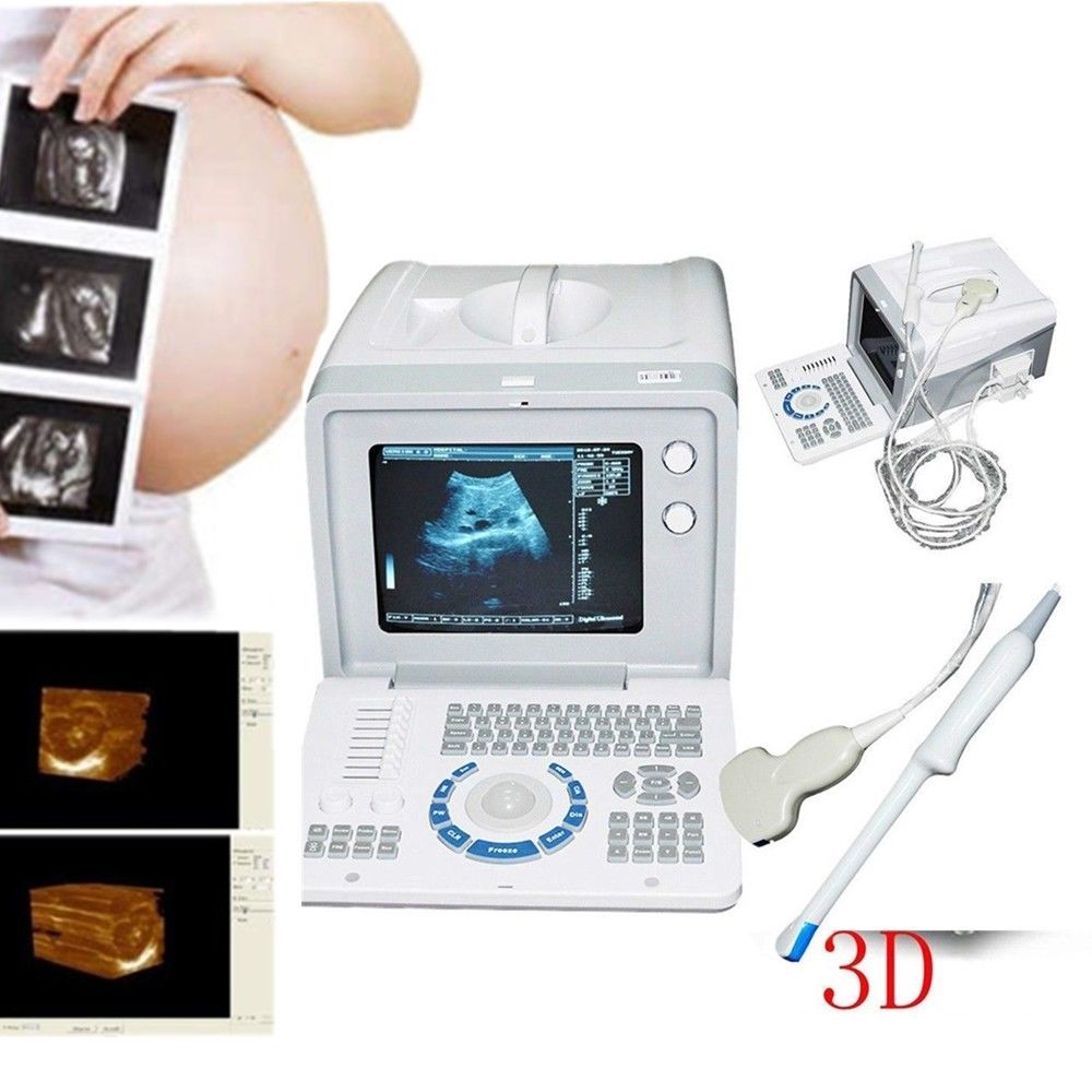 Full Digital 3D Ultrasound Scanner Machine Convex +Transvaginal Probe Medical CE 190891942043 DIAGNOSTIC ULTRASOUND MACHINES FOR SALE