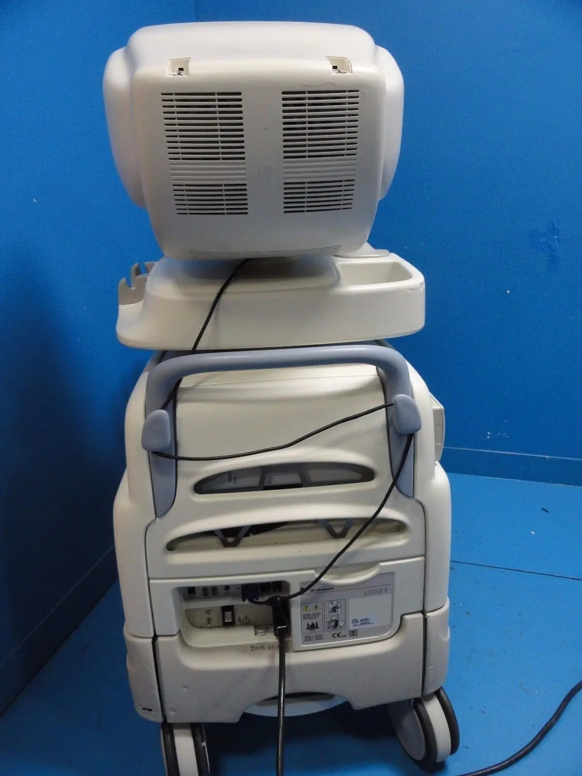 2003 GE LOGIQ 9 Ultrasound W/ Sony UP-895MD & Sony UP-D50 Printers (7255) DIAGNOSTIC ULTRASOUND MACHINES FOR SALE