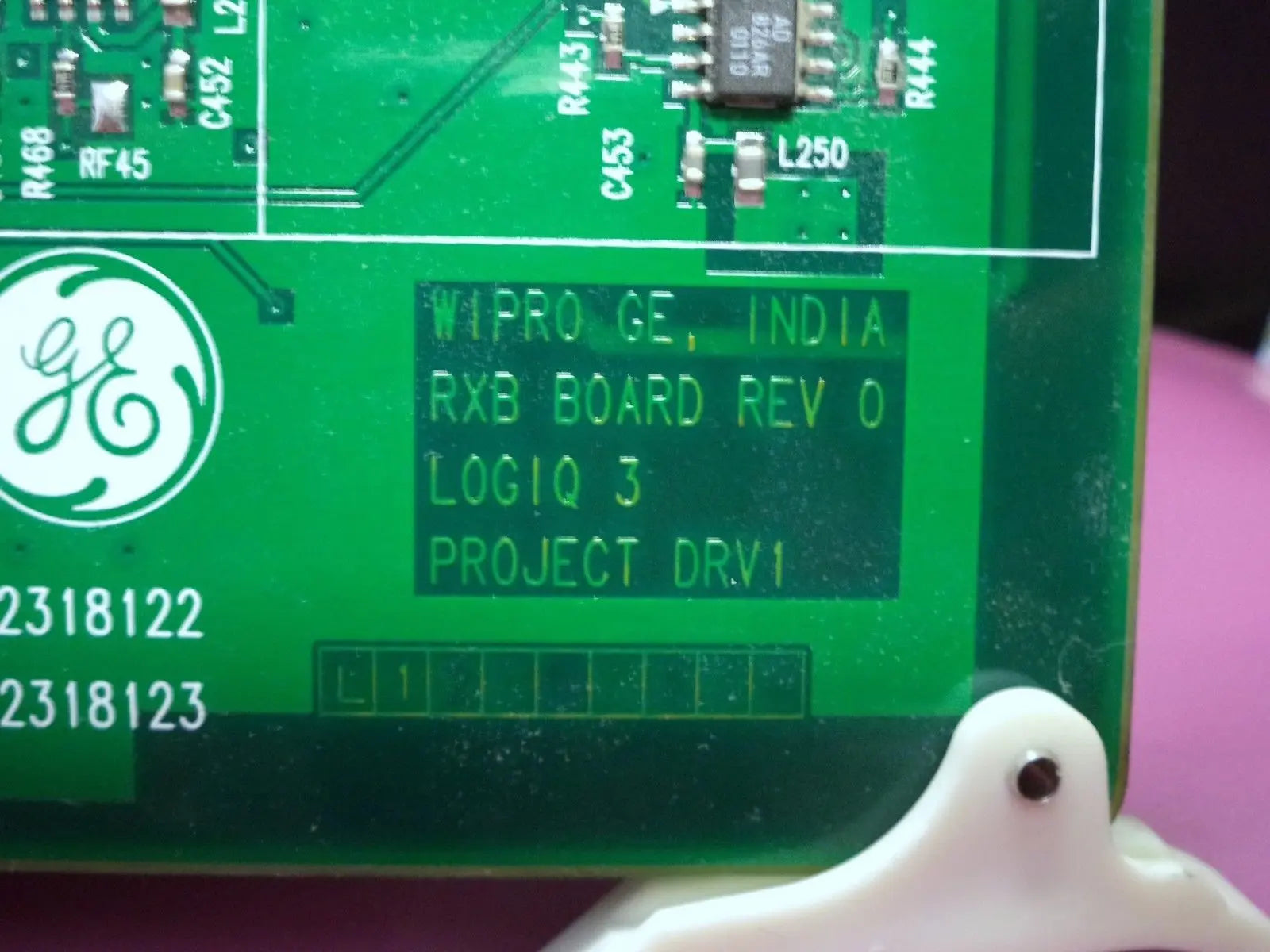 GE Logiq 3 Ultrasound Receive Board (PN: 2318122-3) DIAGNOSTIC ULTRASOUND MACHINES FOR SALE