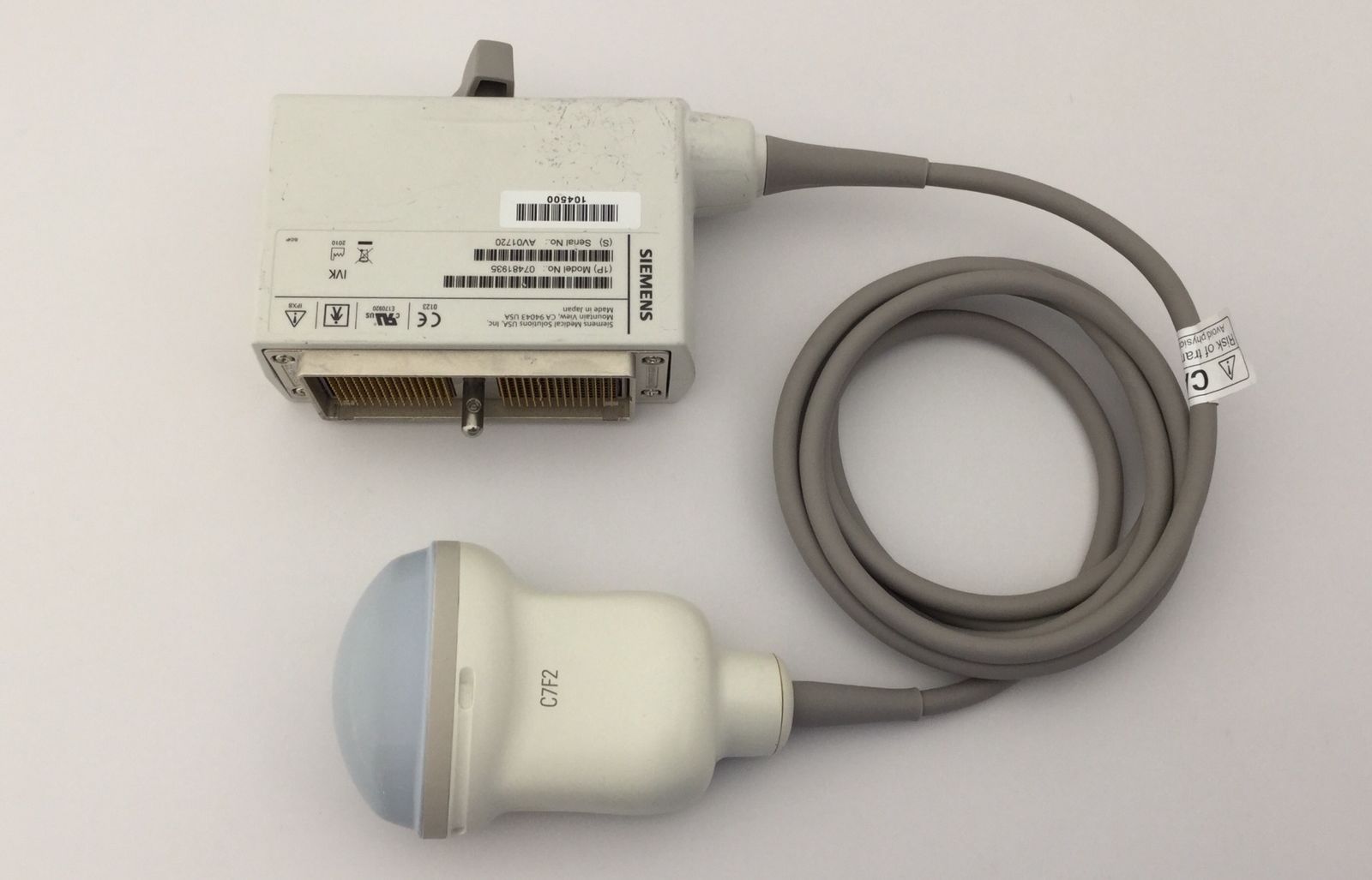 Siemens C7F2 4D Ultrasound Transducer Probe (PP36) DIAGNOSTIC ULTRASOUND MACHINES FOR SALE