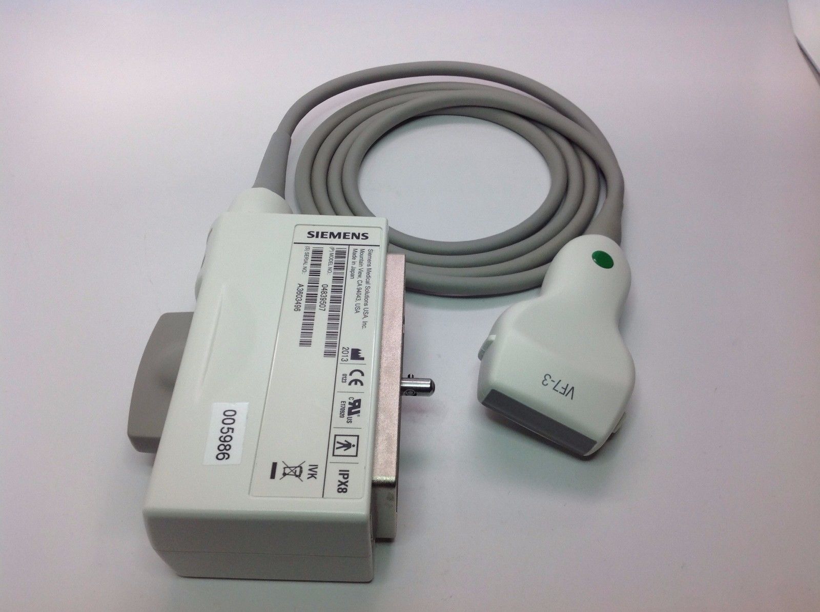 Siemens VF7-3 Ultrasound Transducer DIAGNOSTIC ULTRASOUND MACHINES FOR SALE