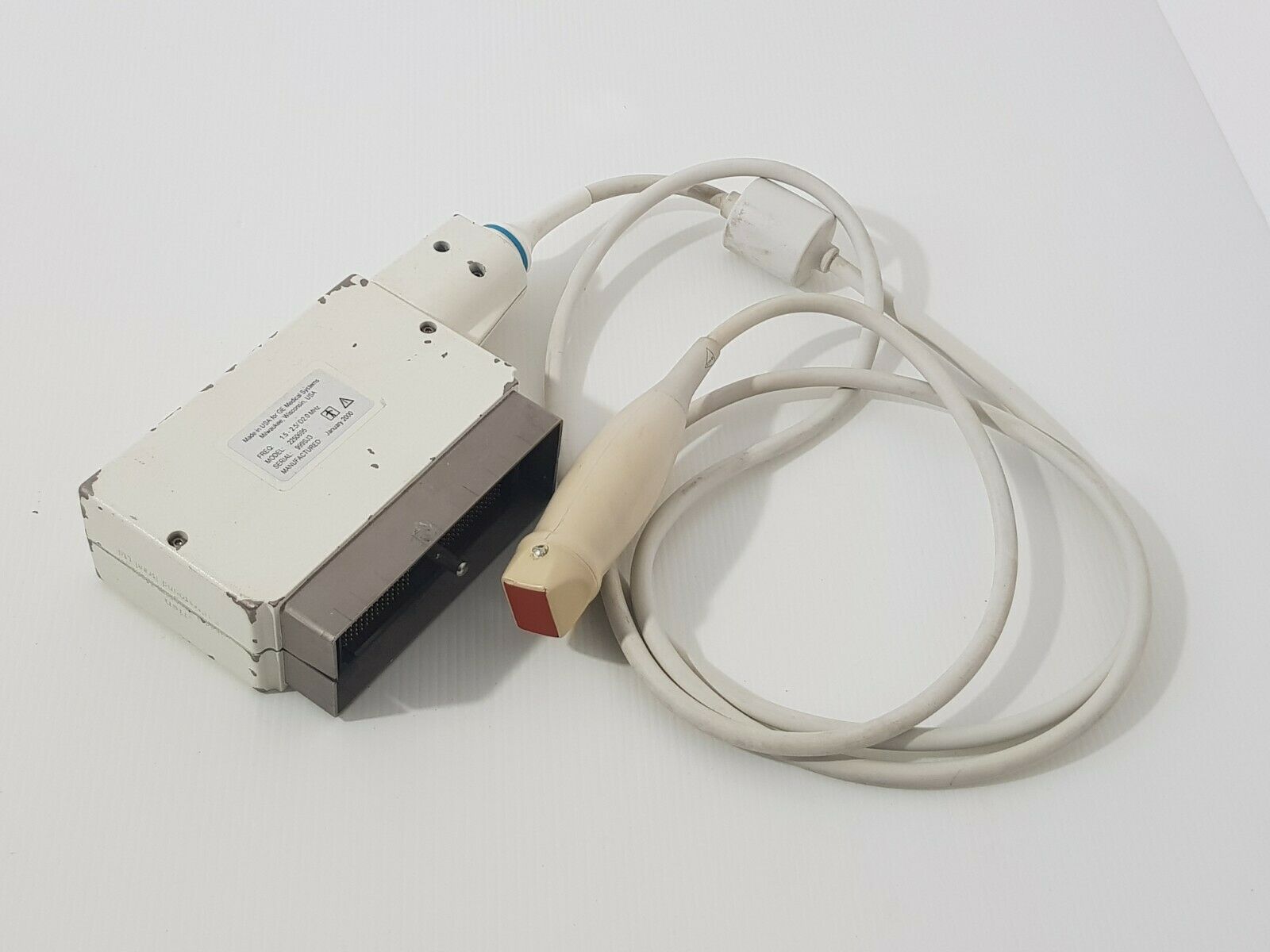 GE 3S Ref 2250695 Ultrasound Transducer Probe, 1.5 - 2.5 / D2.0 MHz DIAGNOSTIC ULTRASOUND MACHINES FOR SALE