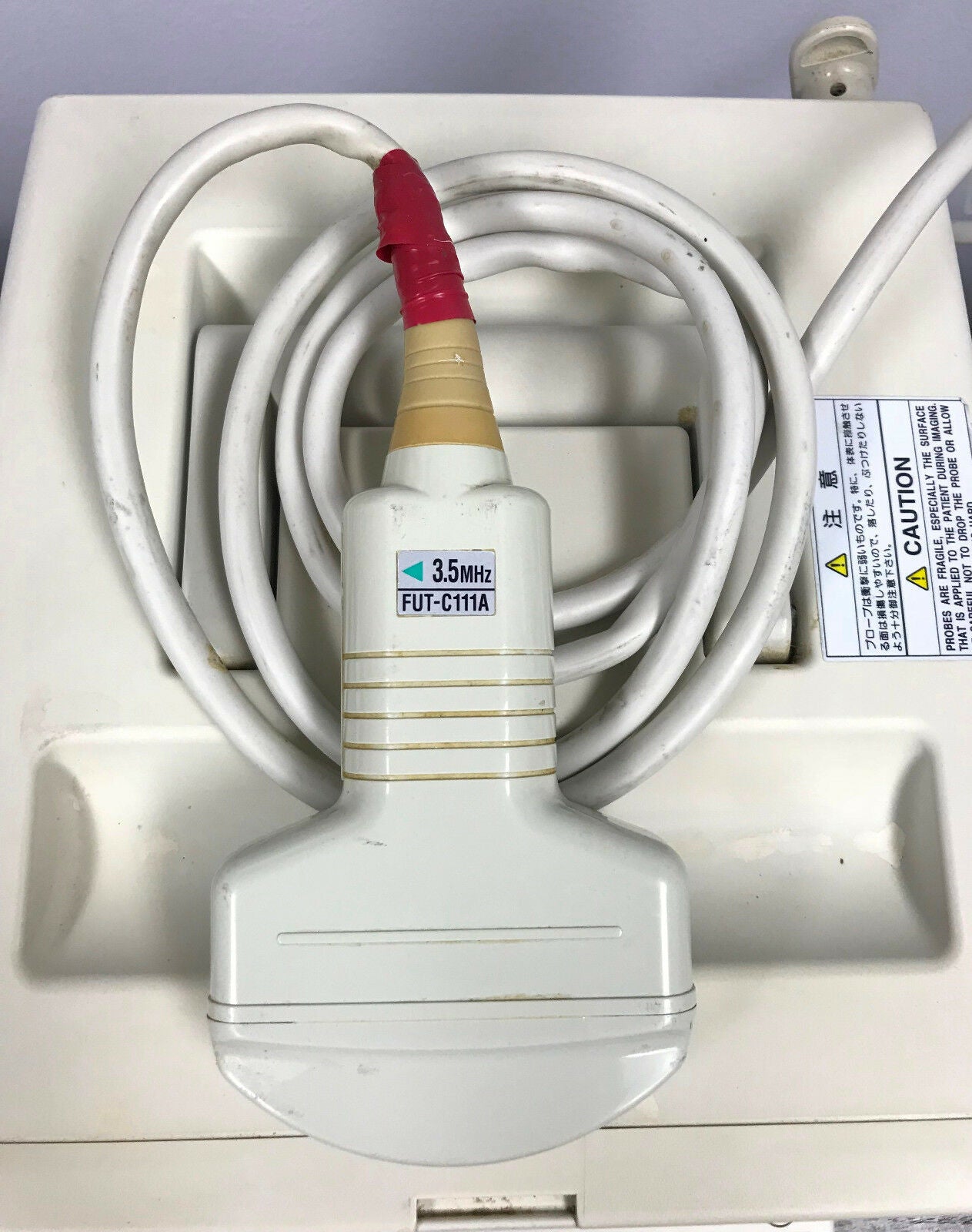 Fukuda Denshi UF-4000 FFSONIC Portable Ultrasound w/ FUT-C111A Transducer Probe DIAGNOSTIC ULTRASOUND MACHINES FOR SALE