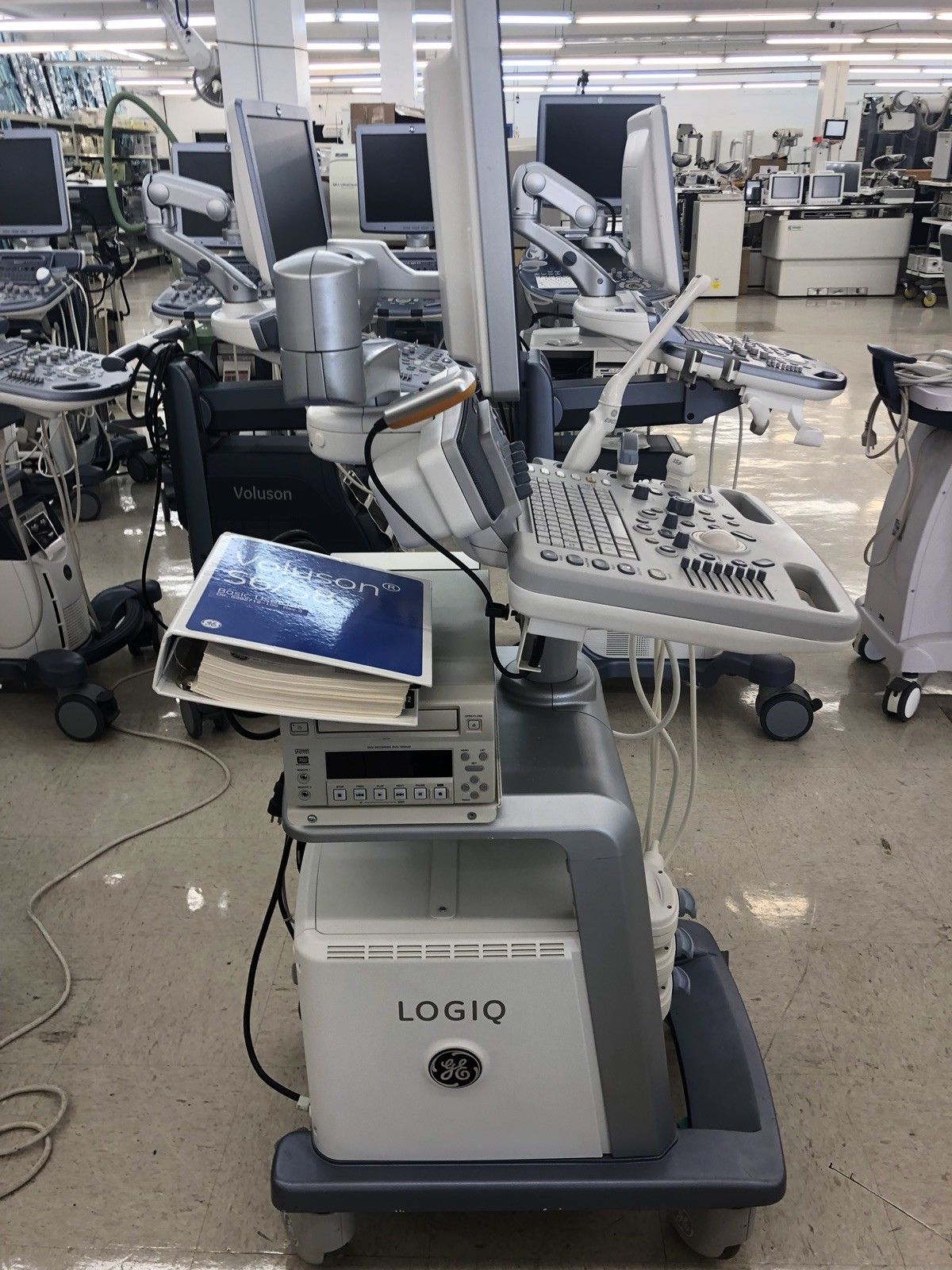 GE Logiq P6 Ultrasound - with Printer - Refurbished DIAGNOSTIC ULTRASOUND MACHINES FOR SALE