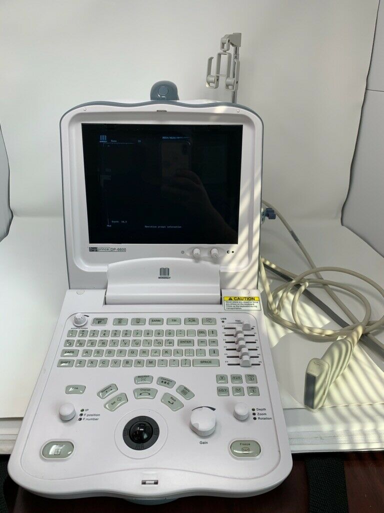 Mindray DigiPrince DP-6600 Ultrasound Machine with Transducer DIAGNOSTIC ULTRASOUND MACHINES FOR SALE