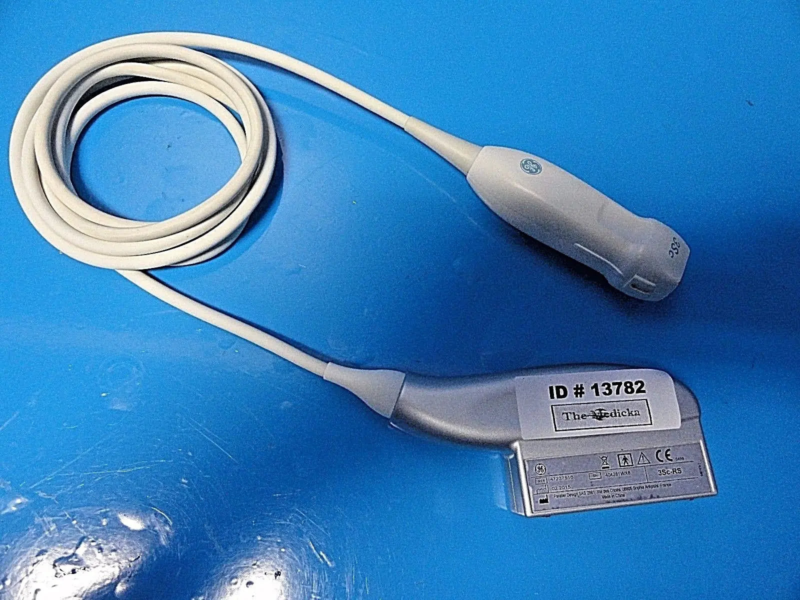 2015 GE 3Sc-RS Ultrasound Sector Phased Array Transducer P/N 47237516  ~13782 DIAGNOSTIC ULTRASOUND MACHINES FOR SALE