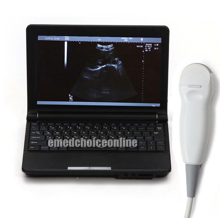 Promotion!!! VET Portable Ultrasound Scanner + VGA + 3D + 5.0 Micro_convex Probe DIAGNOSTIC ULTRASOUND MACHINES FOR SALE