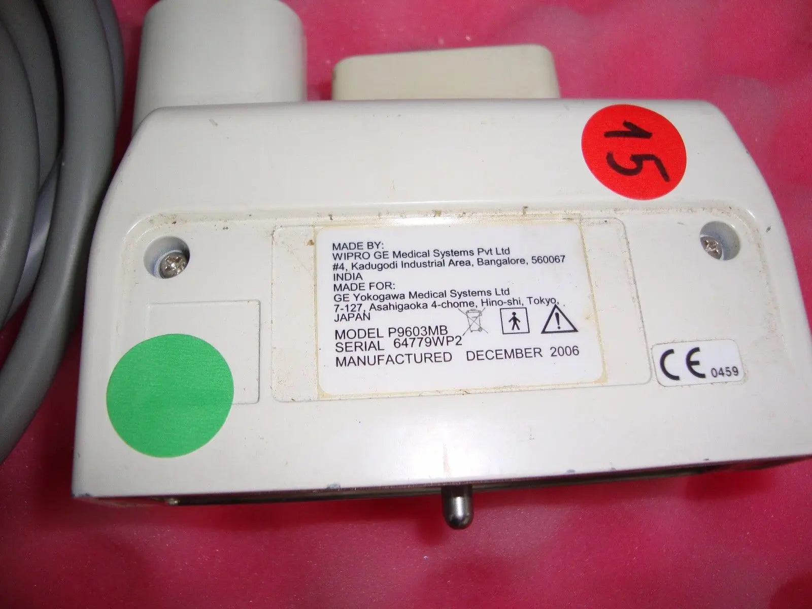 GE MEDICAL SYSTEMS P9603MB    Ultrasound Probe DIAGNOSTIC ULTRASOUND MACHINES FOR SALE