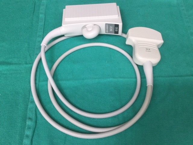 SIEMENS ACUSON 5C2 CONVEX ULTRASOUND TRANSDUCER WITH PROBE *TESTED* DIAGNOSTIC ULTRASOUND MACHINES FOR SALE