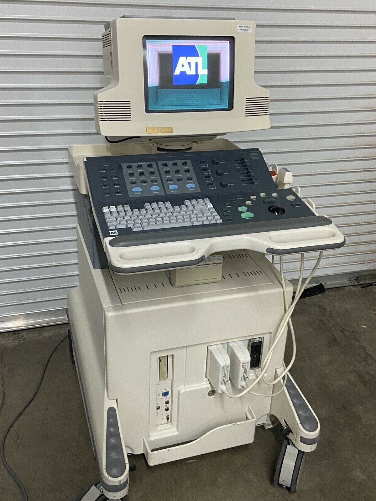 Philips Healthcare HDI3000 Diagnostic Ultrasound Machine Includes 2 PROBE DIAGNOSTIC ULTRASOUND MACHINES FOR SALE