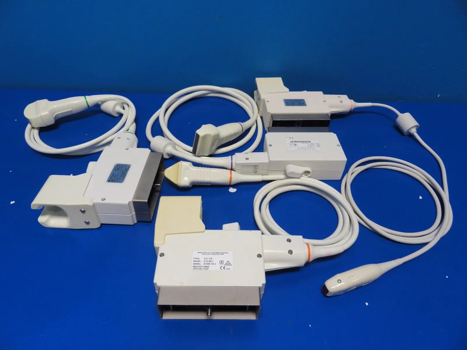 GE LOGIQ 700 Expert ULTRASOUND W/ 618c 348c LA39 & S8 Probes Manual & Disks10203 DIAGNOSTIC ULTRASOUND MACHINES FOR SALE