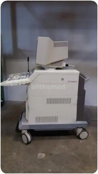 GE Vingmed System Five Cardiac Ultrasound With Probe MPTE 8 MHz 10A& KN100002; DIAGNOSTIC ULTRASOUND MACHINES FOR SALE