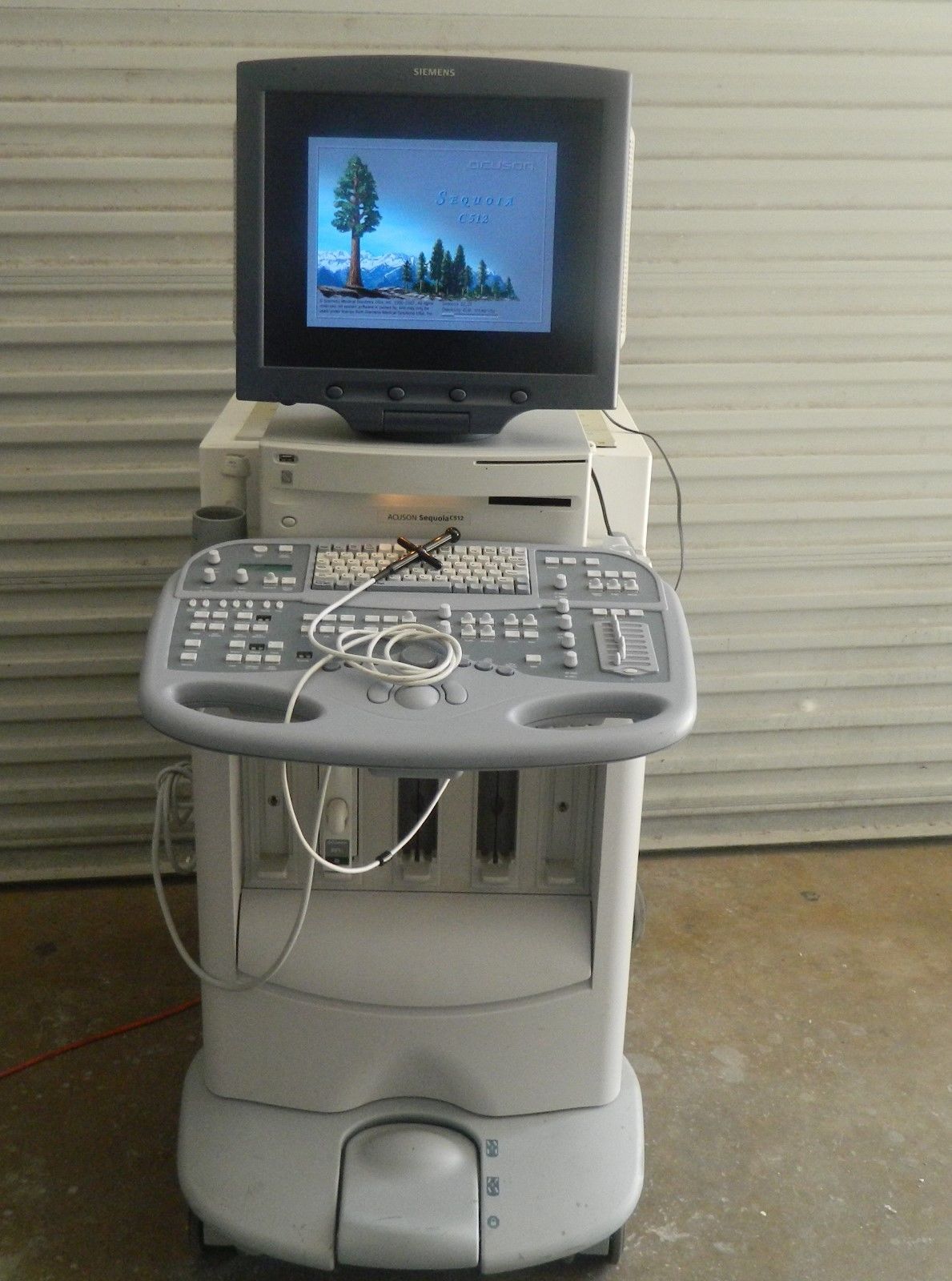 Acuson Sequoia C512 Ultrasound Machine And Accessories DIAGNOSTIC ULTRASOUND MACHINES FOR SALE