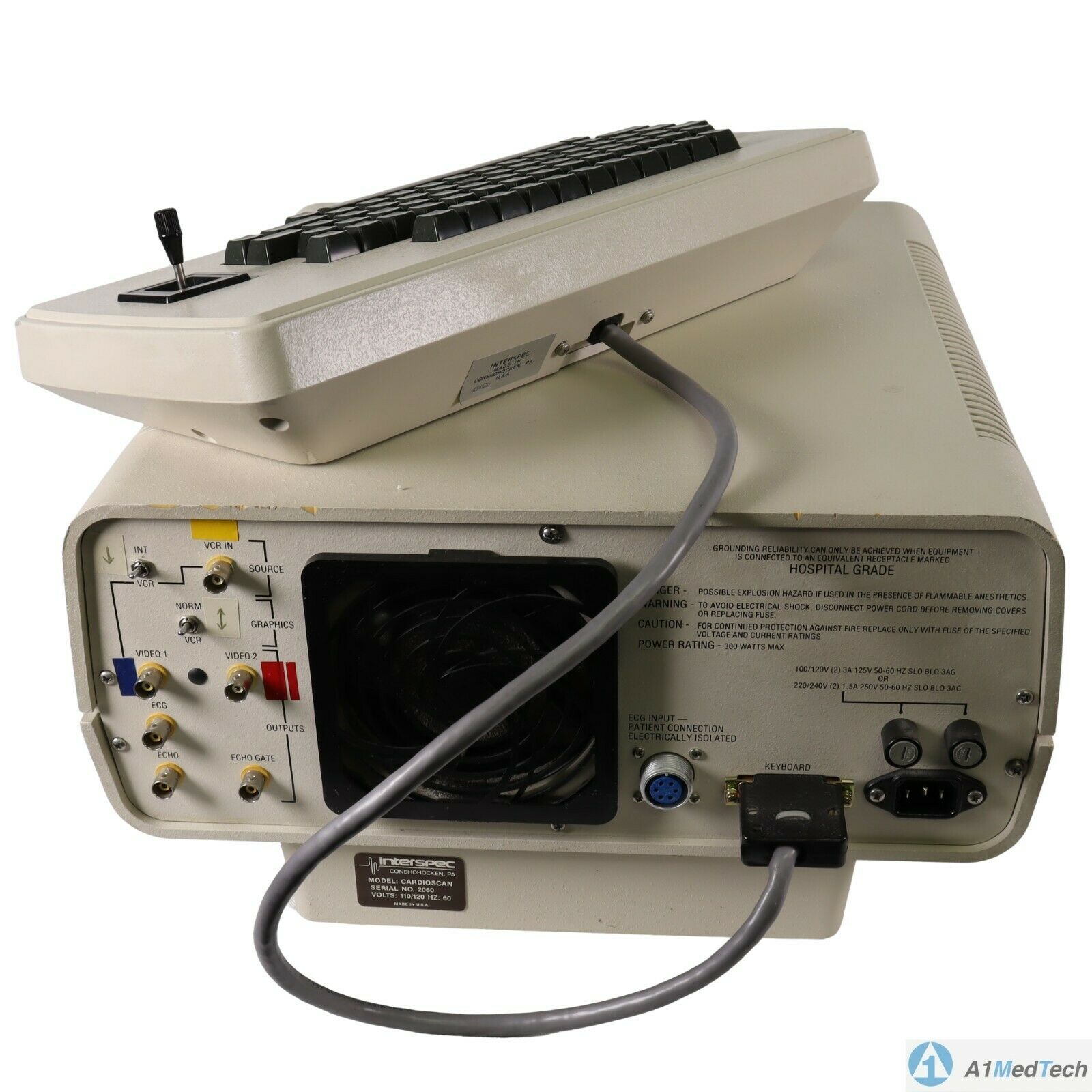 Interspec Cardioscan Ultrasound System DIAGNOSTIC ULTRASOUND MACHINES FOR SALE