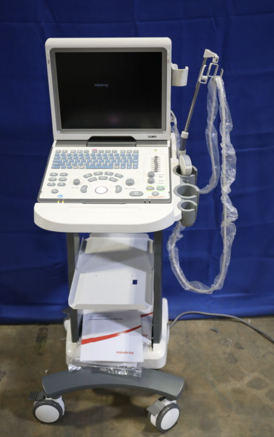 Mindray DP50 Ultrasound with Convex Probe 35C50EA and Cart Made 2018 DIAGNOSTIC ULTRASOUND MACHINES FOR SALE