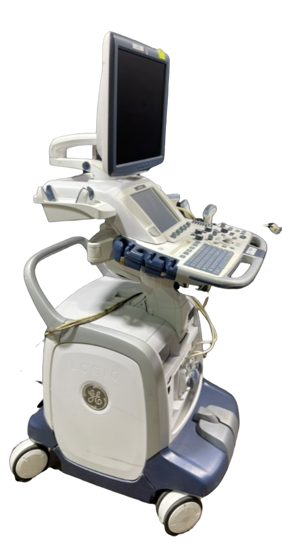 GE LOGIQ E9 ULTRASOUND MACHINE WITH 3 PROBES (REF ML6-15, 9L-D, C1-5) (2009) DIAGNOSTIC ULTRASOUND MACHINES FOR SALE