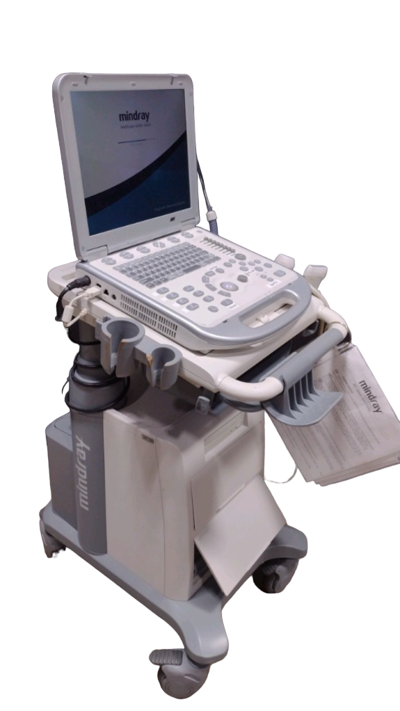 MINDRAY M7 PORTABLE ULTRASOUND MACHINE & ONE PROBE L14-6S  AND CART DIAGNOSTIC ULTRASOUND MACHINES FOR SALE